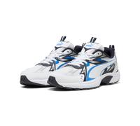 Sneaker PUMA "MILENIO TECH_", Damen, Gr. 44, puma weiß, racing blau, new navy, Textil, Schuhe Sneaker, für vielseitige Einsätze, mit Textil-Obermaterial (12563838-44) puma weiß, racing blau, new navy