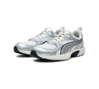 Sneaker PUMA "MILENIO TECH LT", Herren, Gr. 47, puma weiß, puma silber, feather gray, unifarben, Schuhe Sneaker (13522115-47) puma weiß, puma silber, feather gray