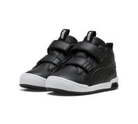 Sneaker PUMA "MULTIFLEX 2 MID SL V INF", Mädchen, Gr. 27, schwarz-weiß (puma schwarz, puma schwarz), Synthetik, Schuhe Sneaker, für sportliche Aktivitäten und Streetwear, mit Klettverschluss (71693549