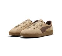Sneaker PUMA "PALERMO POP", Damen, Gr. 42,5, toasted almond, flat bronze, Textil, mehrfarbig, Schuhe Sneaker (96682916-42,5) toasted almond, flat bronze