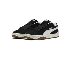 Sneaker PUMA "Park Lifestyle Easy Suede Sneakers Erwachsene", Herren, Gr. 38, schwarz-weiß (schwarz, weiß gum beige), Obermaterial: Synthetik, Kuhleder, Textil. Futter: Textil. Innensohle: Textil. Lau