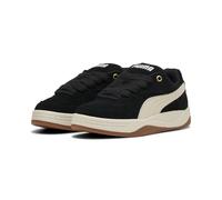 Sneaker PUMA "PARK LUNA SD", Damen, Gr. 40, schwarz (puma schwarz, alpine snow), Leder, unifarben, Schuhe Sneaker (30426543-40) puma schwarz, alpine snow