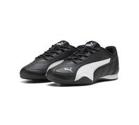 Sneaker PUMA "Puma Catch Sneakers Kinder", Damen, Gr. 27,5, schwarz, weiß, Obermaterial: Textil, Synthetik; Futter: Textil; Innensohle: Textil; Laufsohle: Gummi, Schuhe Sneaker (95370337-27,5) schwarz