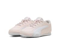 Sneaker PUMA "Puma Catch Sneakers Kinder", Damen, Gr. 34.5, jasmine flower weiß pink, Obermaterial: Textil, Synthetik; Futter: Textil; Innensohle: Textil; Laufsohle: Gummi, Schuhe Sneaker (60402255-34