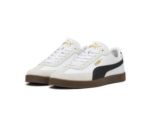 Sneaker PUMA "PUMA Club II Era Sneakers Erwachsene", Damen, Gr. 41, schwarz-weiß (weiß schwarz vapor gray), Obermaterial: Kuhleder, Synthetik, Leder. Futter: Textil, Synthetik. Innensohle: Textil. Lau