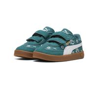 Sneaker PUMA "PUMA Club II Era Super PUMA V Sneakers Kinder", Mädchen, Gr. 25, emerald ice weiß grün, Obermaterial: Synthetik, Textil, Rekonstituiertes Leder. Futter: Textil. Innensohle: Textil. Laufs