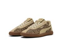 Sneaker PUMA "PUMA Club Kayzer Animal Flair Damen", Damen, Gr. 38, schwarz (toasted almond schwarz gold beige), Obermaterial: Kuhleder, Synthetik; Futter: Textil, Synthetik; Innensohle: Textil; Laufso