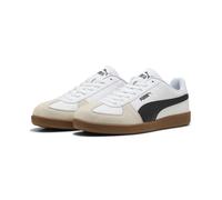 Sneaker PUMA "PUMA Club Light Sneakers Erwachsene", Herren, Gr. 40.5, weiß schwarz gum beige, Obermaterial: Textil, Synthetik, Rekonstituiertes Leder. Futter: Textil. Innensohle: Textil. Laufsohle: Gu