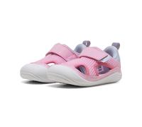 Sneaker PUMA "PUMA Kitten Summer Sandalen Kinder", Mädchen, Gr. 24, pink shimmer snow mountain blau magic rose, Obermaterial: Synthetik, Textil. Futter: Textil. Innensohle: Textil. Laufsohle: Gummi, S