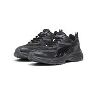Sneaker PUMA "PUMA Morphic Base Sneakers Erwachsene", Herren, Gr. 37,5, schwarz (schwarz strong gray), Obermaterial: Textil, Synthetik; Futter: Textil; Innensohle: Textil; Laufsohle: Gummi, Schuhe Sne