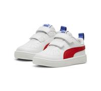 Sneaker PUMA "PUMA Rickie Sneakers Kinder", Kinder, Gr. 27, weiß (weiß for all time rot dazzling blau), Obermaterial: Textil, Synthetik, Leder; Futter: Textil; Innensohle: Textil; Laufsohle: TR (Therm