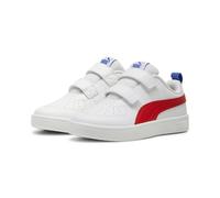 PUMA Rickie V Sneakers Kinder, Schuhe, Weiß/Rot/Dazzling Blau, 28 White