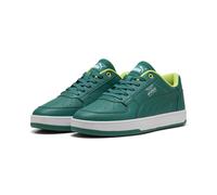 Sneaker PUMA "PUMA x ASTON MARTIN ARAMCO F1 TEAM Caven 2.0 Sneakers", Damen, Gr. 42, grün lux lime shimmer, Obermaterial: Textil, Synthetik; Futter: Textil; Laufsohle: Gummi, Schuhe Sneaker (52200367-