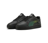 Sneaker PUMA "PUMA x ASTON MARTIN ARAMCO F1 TEAM Caven III Low Sneakers", Herren, Gr. 48, schwarz (schwarz lime shimmer grün), Obermaterial: Textil, Synthetik. Futter: Textil. Innensohle: Textil. Lauf