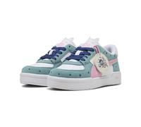Sneaker PUMA "PUMA x GABBY'S DOLLHOUSE CA Pro Sneakers Mädchen", Damen, Gr. 35, weiß pink shimmer, Obermaterial: Synthetik, Textil, Kuhleder; Futter: Textil; Innensohle: Textil; Laufsohle: Gummi, Schu