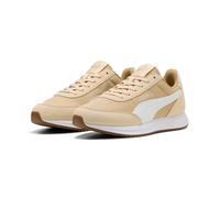 Sneaker PUMA "R78 LIGHTWIND", Damen, Gr. 42,5, sand dune, puma weiß, canvas, Textil, mehrfarbig, Schuhe Sneaker, für vielseitige Alltagsabenteuer, atmungsaktiv, mit Schnürverschluss (74524560-42,5) sa