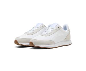 Sneaker PUMA "R78 LIGHTWIND SL", Herren, Gr. 39, weiß (puma weiß, gum), mehrfarbig, Schuhe Sneaker, für sportliche Aktivitäten, mit nicht herausnehmbarer Innensohle (33074721-39) puma weiß, gum