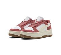 Puma Rebound Femme Low Suede Sneakers Damen Schuhe | Mit Colorful | White/Frosted Ivory/Exotic Red | Größe: 39 White