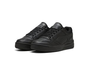 Sneaker PUMA "Rebound Retro Sneakers Erwachsene", Damen, Gr. 37,5, schwarz (schwarz cool schwarz gray), Obermaterial: Textil, Kuhleder, Synthetik. Futter: Textil. Innensohle: Textil, Keine Angabe. Lau