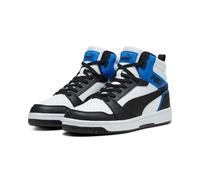 Sneaker PUMA "REBOUND V6", Herren, Gr. 46, bunt (puma schwarz, puma weiß, puma team royal), Synthetik, Schuhe Sneaker, knöchelhoch, wasserabweisendes Obermaterial, weiche Innensohle (97140150-46) puma