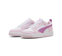 PUMA Rebound V6 Lo Sneaker Kinder 35 - pearl pink/mauve pop/puma white 37
