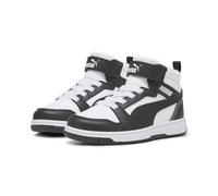 Puma Kinder Sneaker Rebound V6 Mid AC+ PS 393832-01 Weiß/Schwarz/Shadow Gray Größe 35