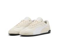 Sneaker PUMA "REPLICATCH SD", Herren, Gr. 38,5, warm weiß, alpine snow, puma schwarz, Leder, Schuhe Sneaker, Obermaterial aus Leder, leicht profilierte Gummilaufsohle (68377646-38,5) warm weiß, alpine