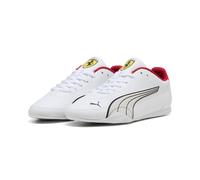 Sneaker PUMA "Scuderia Ferrari Catch Sneakers Erwachsene", Herren, Gr. 42, weiß rosso corsa rot, Obermaterial: Synthetik. Futter: Textil. Innensohle: Textil. Laufsohle: Gummi, Schuhe Sneaker (23560417