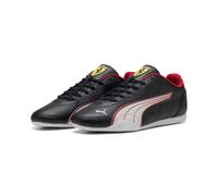 Sneaker PUMA "Scuderia Ferrari Catch Sneakers Erwachsene", Herren, Gr. 46, schwarz, weiß, Obermaterial: Synthetik; Futter: Textil; Innensohle: Textil; Laufsohle: Gummi, Schuhe Sneaker (71169208-46) sc