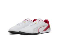 Sneaker PUMA "Scuderia Ferrari HP Drift Cat 11 Sneakers Erwachsene", Damen, Gr. 40.5, weiß, Obermaterial: Synthetik, Textil, Leder; Futter: Textil; Innensohle: Gummi; Laufsohle: Gummi, Schuhe Sneaker