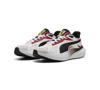 Sneaker PUMA "Scuderia Ferrari Hypnotic Sneakers Erwachsene", Herren, Gr. 40.5, weiß schwarz, Obermaterial: Kuhleder, Synthetik, Textil; Futter: Textil; Innensohle: Textil; Laufsohle: Gummi, Schuhe Sn