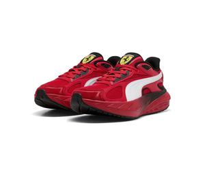 Sneaker PUMA "Scuderia Ferrari Hypnotic Sneakers Erwachsene", Herren, Gr. 44, rot (rosso corsa weiß rot), Obermaterial: Kuhleder, Synthetik, Textil. Futter: Textil. Innensohle: Textil. Laufsohle: Gumm
