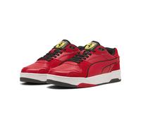 Sneaker PUMA "Scuderia Ferrari RBD Break Low Sneakers Erwachsene", Damen, Gr. 42, schwarz (rosso corsa schwarz rot), Obermaterial: Synthetik, Kuhleder, Textil; Futter: Textil; Innensohle: Textil; Lauf