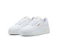 Puma Kinder Sneaker Shuffle Downtown Lo Jr 403739-01 38 Puma White-Puma White-Gold