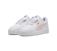Sneaker PUMA "SHUFFLE DOWNTOWN LO JR", Mädchen, Gr. 39, rosa (puma weiß, powder pink), Synthetik, Schuhe Sneaker, für sportliche und lässige Looks, mit Schnürverschluss (99656445-39) puma weiß, powder