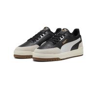 Sneaker PUMA "Shuffle Downtown Sneakers Erwachsene", Damen, Gr. 47, weiß (schwarz, weiß vapor gray), Obermaterial: Textil, Synthetik, Kuhleder. Futter: Textil. Innensohle: Textil. Laufsohle: Gummi, Sc