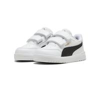 PUMA Shuffle Downtown Sneakers Baby, Schuhe, Weiß/Schwarz/Gold, 24 White