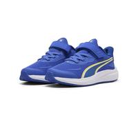 Sneaker PUMA "Skyrocket 2 Sneakers Kinder", Damen, Gr. 27,5, royal sapphire weiß blau, Obermaterial: Textil, Synthetik; Futter: Textil; Innensohle: Textil; Laufsohle: Gummi, Synthetik, Schuhe Sneaker
