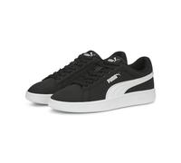 PUMA Smash 3.0 Buck Sneakers Jugendliche Schuhe Für Kinder | Mit Aucun | Schwarz/Weiß | Größe: 36