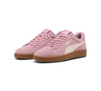 Sneaker PUMA "SMASH 3.0", Damen, Gr. 37, poised pink, jasmine flower, gum, Leder, unifarben, Schuhe Sneaker, klassische Tennissport-Silhouette, gepufferter Schuhkragen (69717738-37) poised pink, jasmi