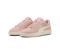 Sneaker PUMA "SMASH 3.0", Damen, Gr. 37, rose quartz, warm weiß, Leder, unifarben, Schuhe Sneaker, klassische Tennissport-Silhouette, gepufferter Schuhkragen (96777461-37) rose quartz, warm weiß