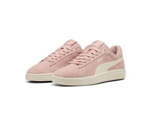 Sneaker PUMA "SMASH 3.0", Damen, Gr. 37, rose quartz, warm weiß, Leder, unifarben, Schuhe Sneaker, klassische Tennissport-Silhouette, gepufferter Schuhkragen (96777461-37) rose quartz, warm weiß