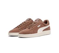 Sneaker PUMA "SMASH 3.0", Damen, Gr. 38, totally taupe, warm weiß, Leder, unifarben, Schuhe Sneaker, klassische Tennissport-Silhouette, gepufferter Schuhkragen (71953568-38) totally taupe, warm weiß