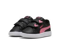 Sneaker PUMA "Smash 3.0 Hearty Sneakers Mädchen", Damen, Gr. 22, schwarz magic rose pink, Obermaterial: Textil, Synthetik; Futter: Textil; Innensohle: Textil; Laufsohle: Gummi, Schuhe Sneaker (8783214