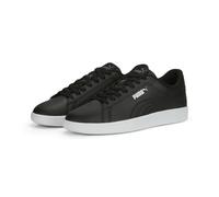 Sneaker PUMA "Smash 3.0 Sneakers Erwachsene", Damen, Gr. 45, schwarz-weiß (schwarz, weiß schwarz), Obermaterial: Synthetik, Textil, Kuhleder, Leder; Futter: Textil; Innensohle: Textil; Laufsohle: Gumm