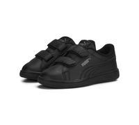 Sneaker PUMA "Smash 3.0 Sneakers Jugendliche", Kinder, Gr. 32, schwarz (schwarz shadow gray), Obermaterial: Synthetik, Kuhleder, Textil, Leder; Futter: Textil; Innensohle: Textil; Laufsohle: Gummi, Sc