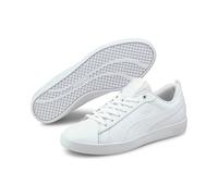 PUMA Smash v2 Leather Weiblich Weiß