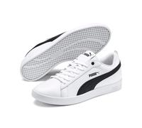 PUMA Sneaker Smash Wns v2 L Schnürhalbschuh weiß/schwarz Größe 42