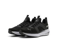 Laufschuh PUMA "SOFTRIDE ENZO 6", Damen, Gr. 40, puma schwarz, puma weiß, puma silber, Schuhe Laufschuh (45325423-40) puma schwarz, puma weiß, puma silber