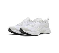 Sneaker PUMA "SOFTRIDE ESCALATE", Herren, Gr. 40,5, weiß (puma weiß, feather gray, puma schwarz), Textil, unifarben, Schuhe Sneaker, für vielseitige Aktivitäten, atmungsaktives Obermaterial aus Textil
